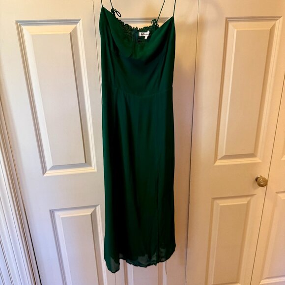 NWT Reformation Juliette Dress - Emerald - Size 6 - Picture 7 of 7